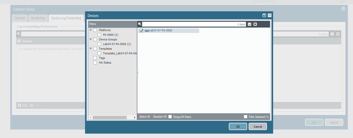 Adding preference-list back to firewall