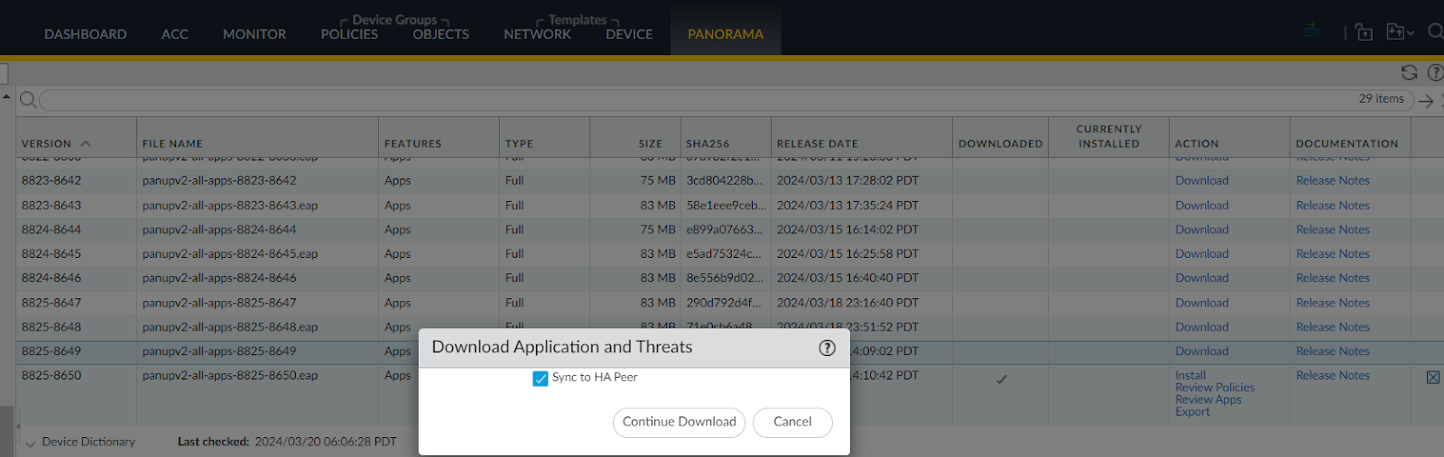 Download Application and Threats