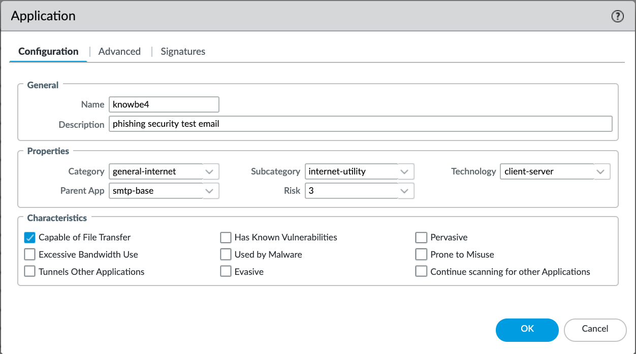 configure custom app