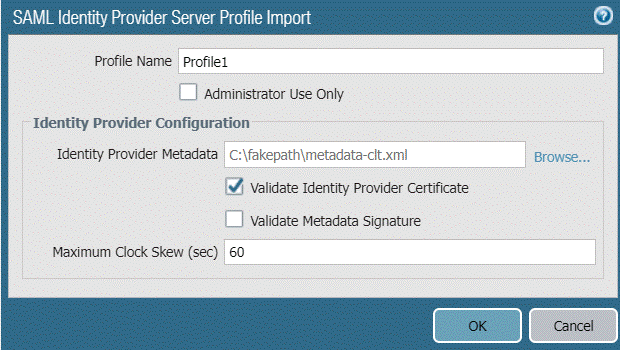 Reimportación de metadatos