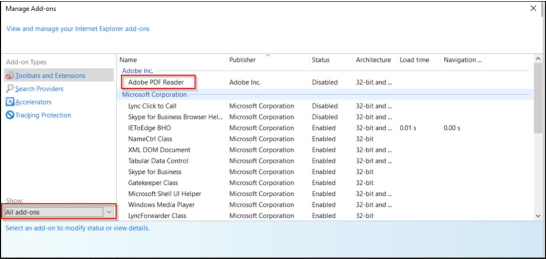 Desactivar PDF lector de Adobe