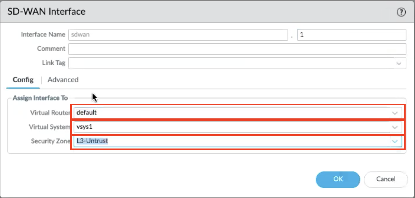 SD-WAN Configuración