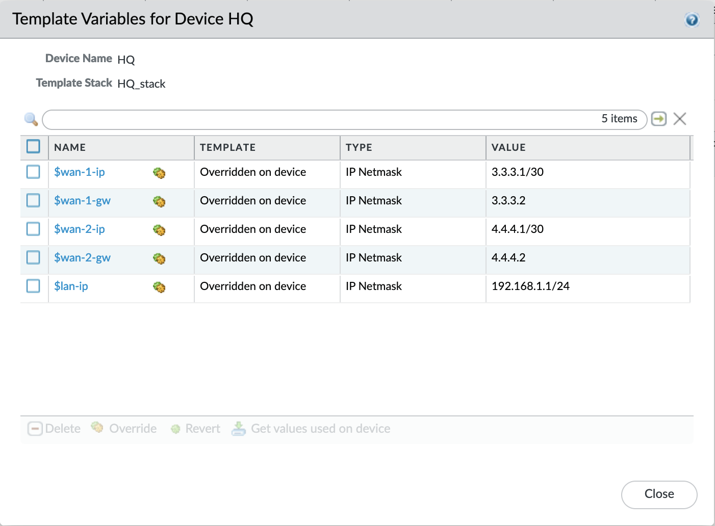 Todas las variables se anulan.
