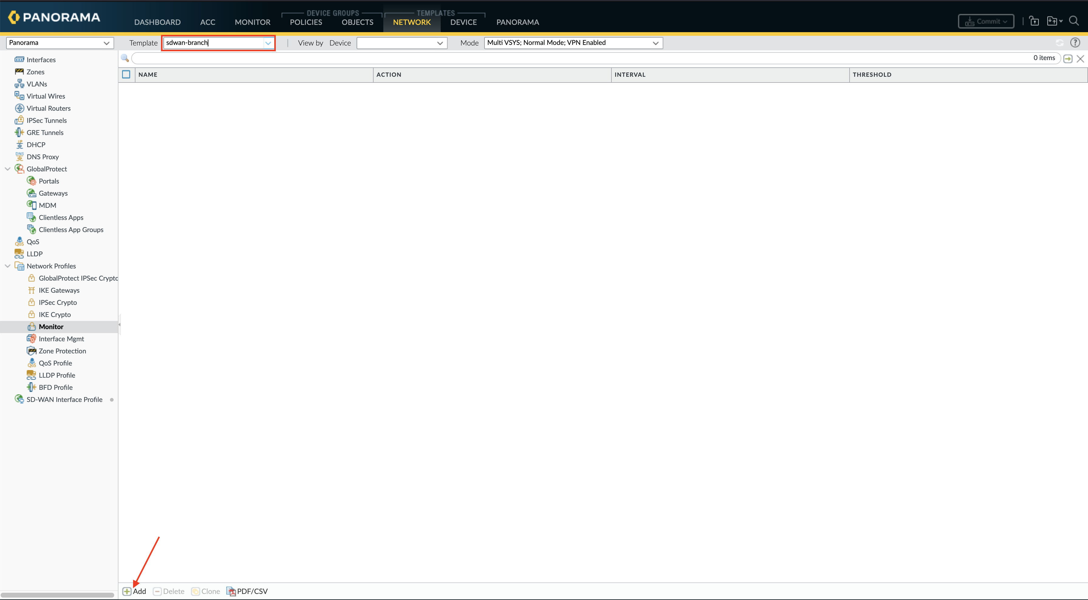 Invalidar el perfil de monitor predeterminado
