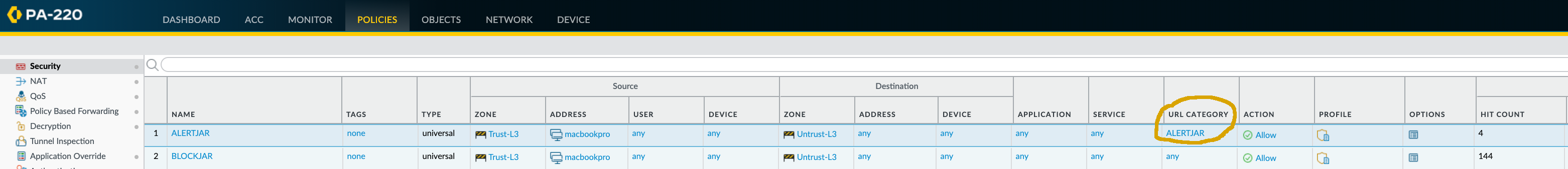 Les politiques de sécurité ont un dernier regard.