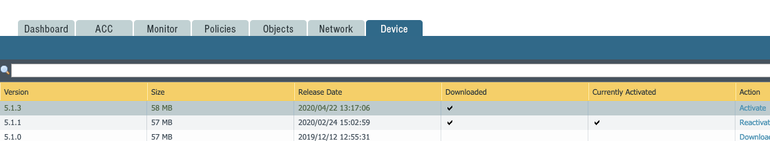 Screenshot displaying the newly downloaded GlobalProtect Agent version ready for activation.