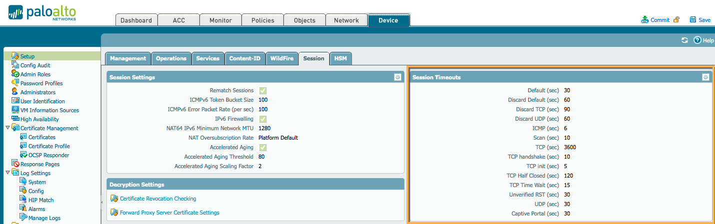 セッション タイムアウト