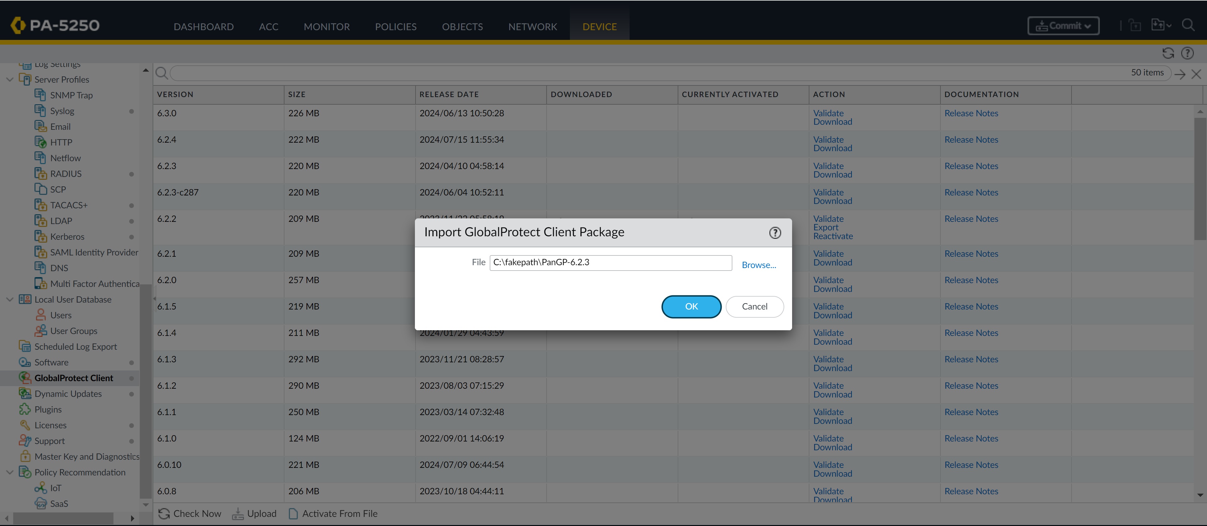 Resultado en PAN-OS 11.1.4-h1