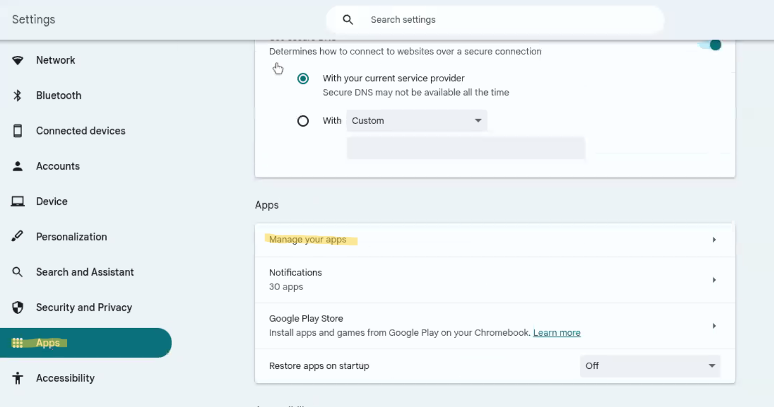capture d'écran pour l'application