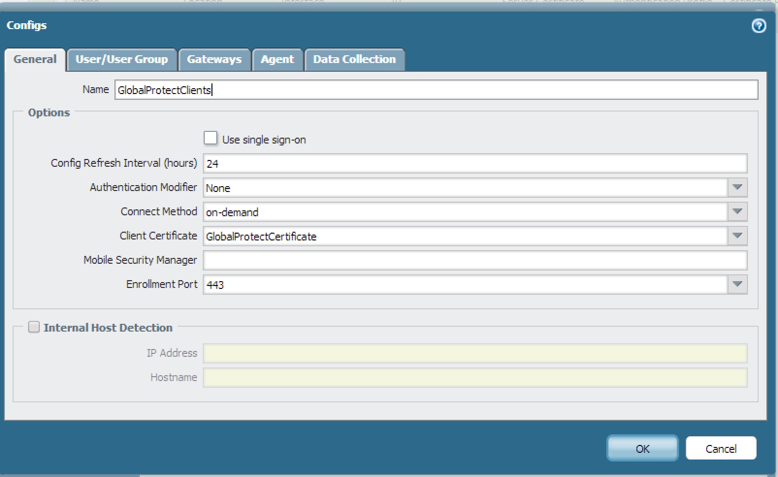 PortalClientConfigSpecificConfig