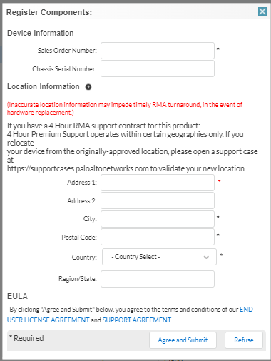 3. Register components