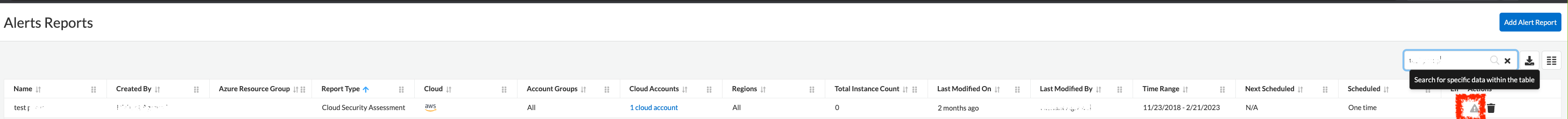 Error with no download button after submitting report