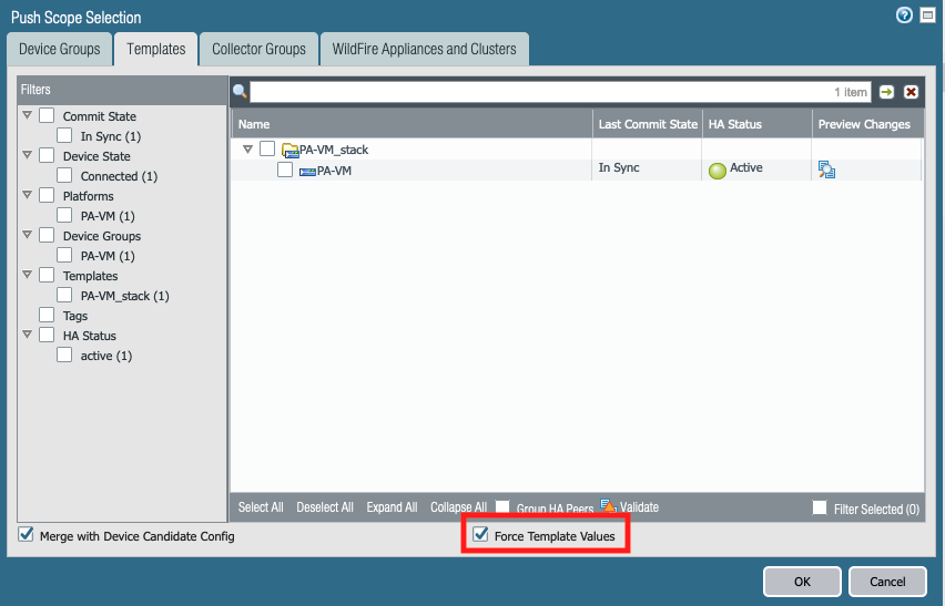 Les « valeurs de modèle de force » ne doivent être utilisées qu’en cas de besoin