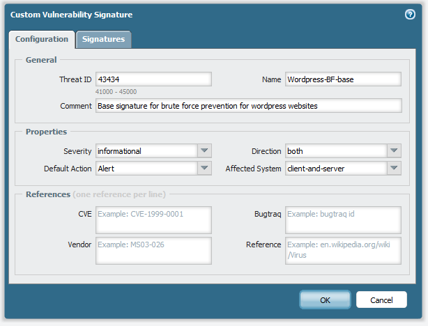 [基本ルール-構成] タブ