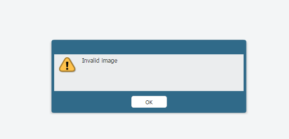 Image. png non valide