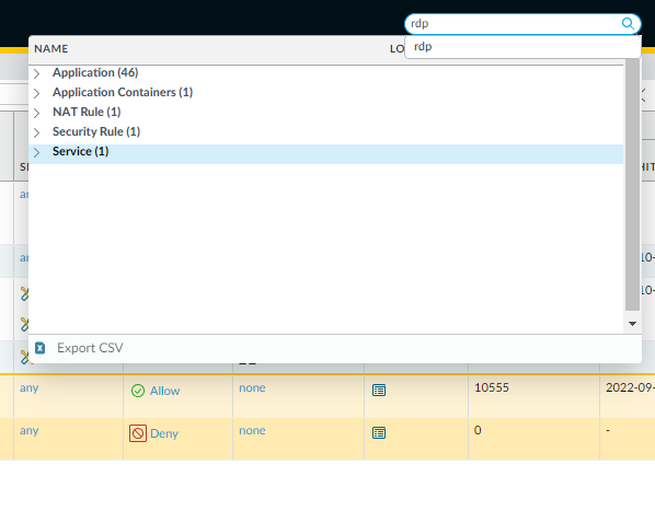 Typing in RDP will automatically populate results without hitting 'enter' or 'return'.