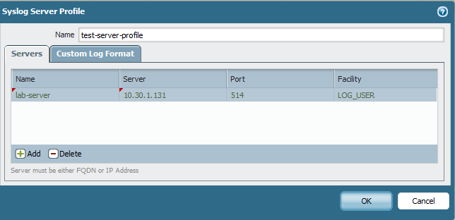 Syslog-Server-Profil. PNG