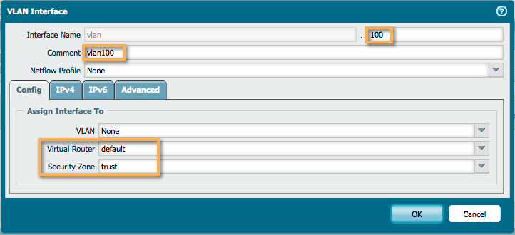interface de réseau local virtuel