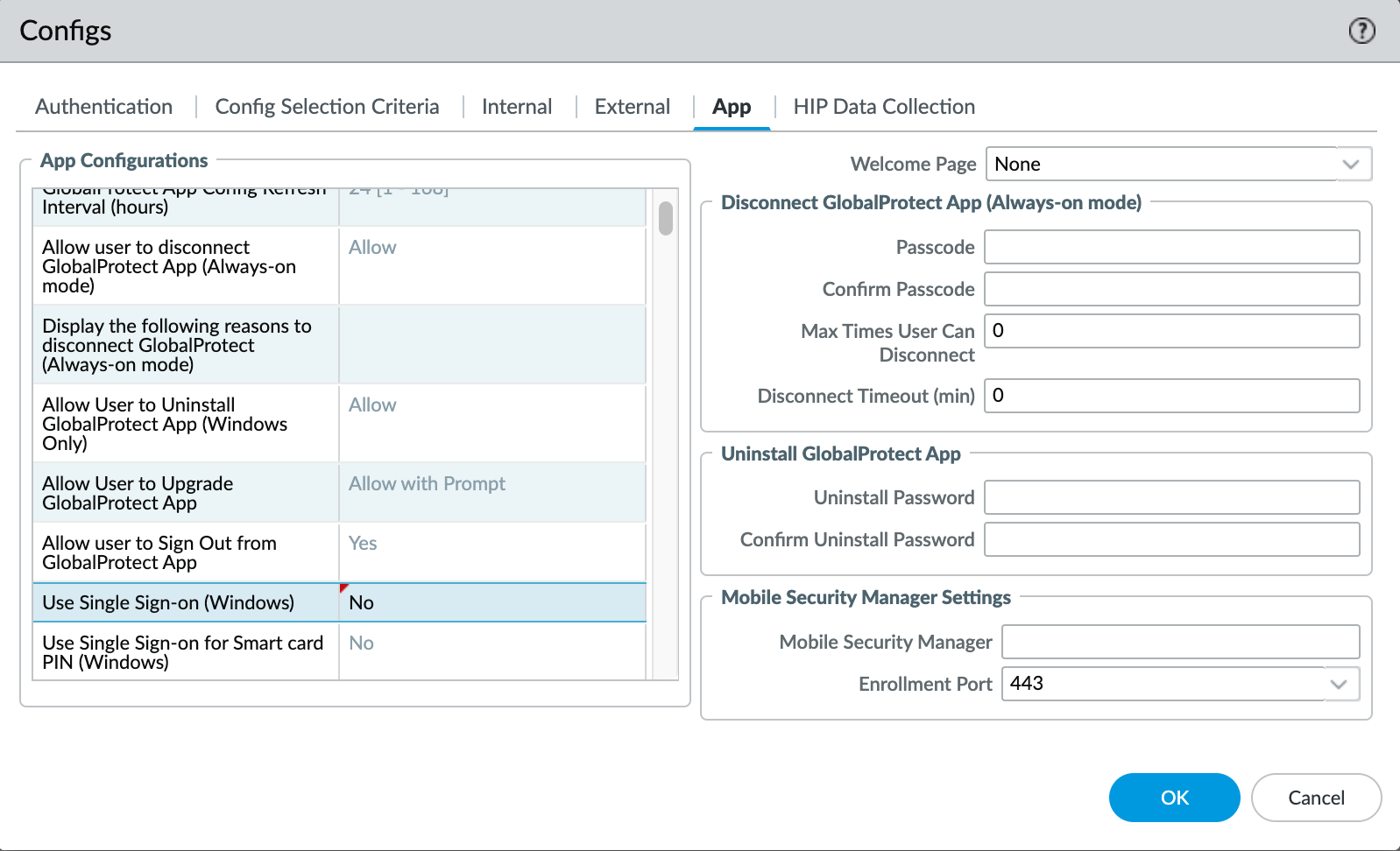 Use Single Sign-on (Windows)