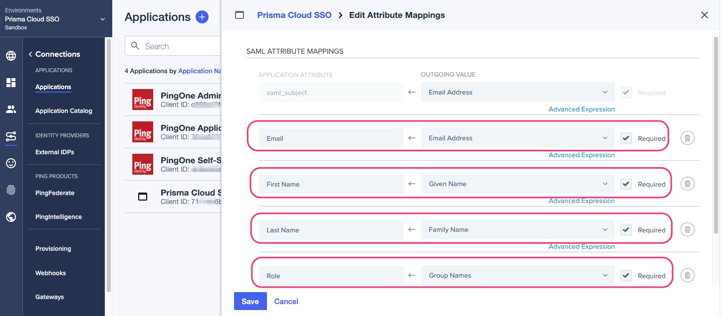 Attribute Mappings