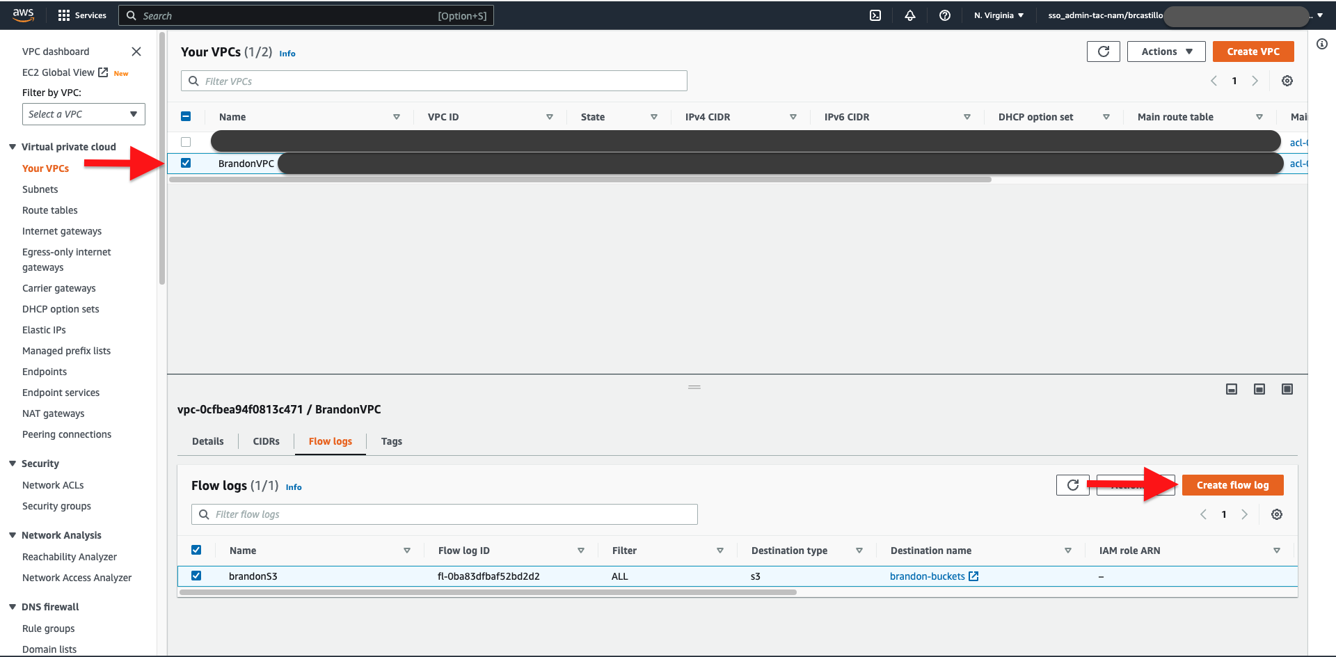Configurer VPC le magasin