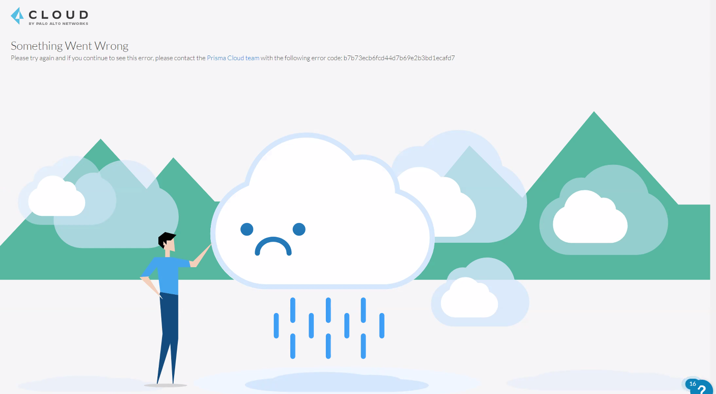 Esta es la página de error a la que será redirigido.