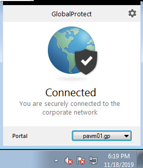 GlobalProtect Verbunden