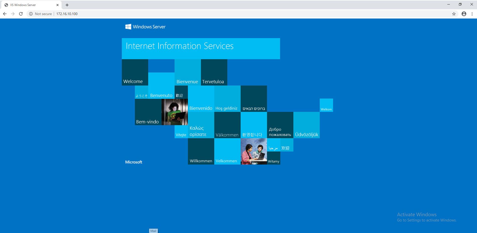 Dieses Bild zeigt, dass der Benutzer auf seine erforderlichen Ressourcen zugreifen kann