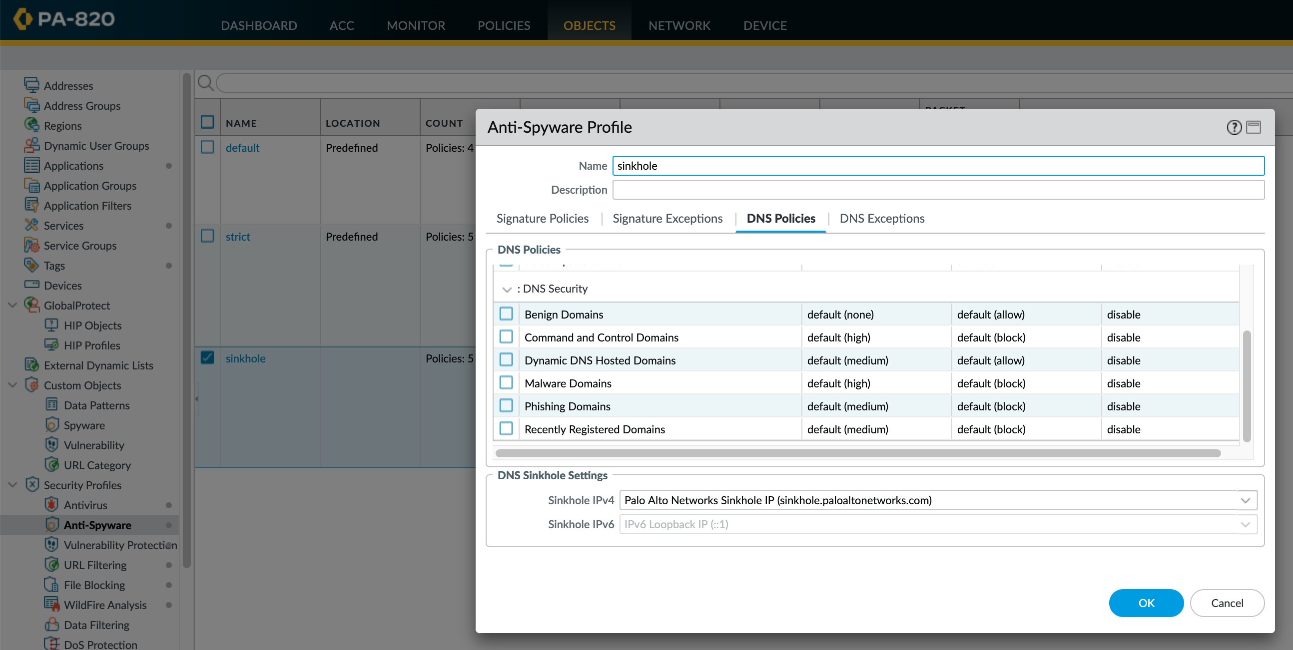 DNS Security on 10.0