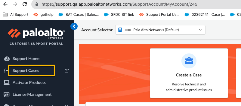 CSP > Lien vers les cas d’assistance