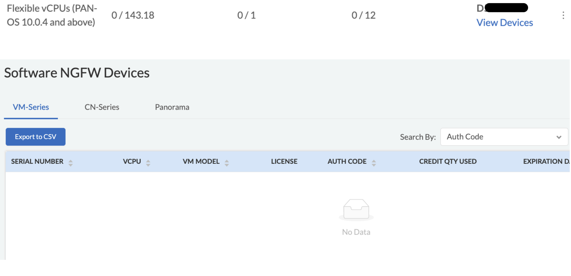 ソフトウェア NGFW デバイス