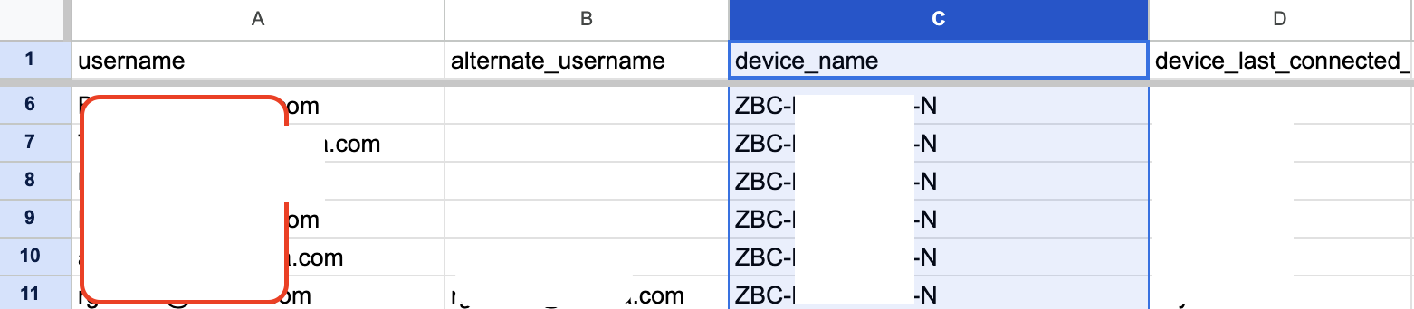 중복된 device_name