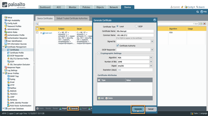 générer selfsigned CERT. png