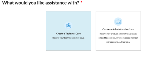 create a technical case