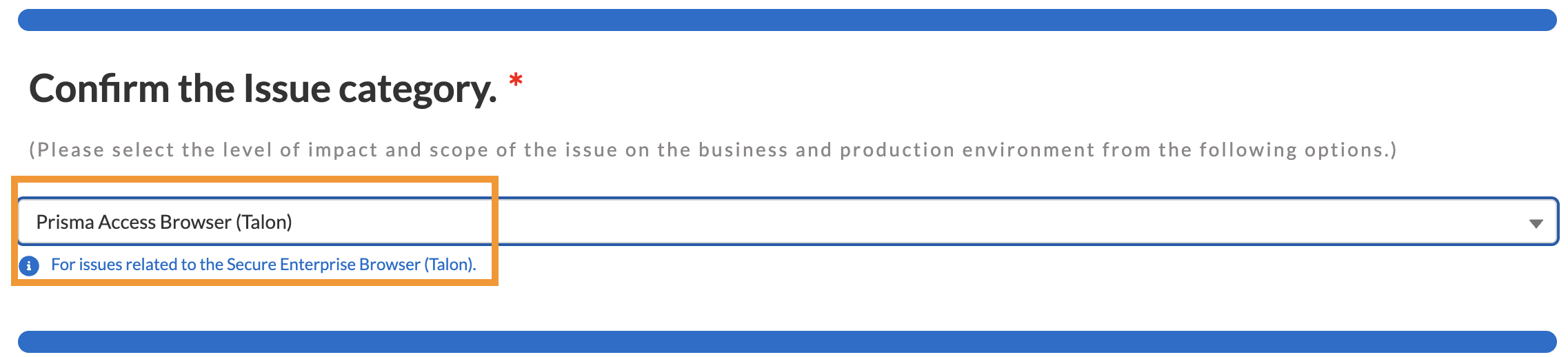 Prisma Access browser category