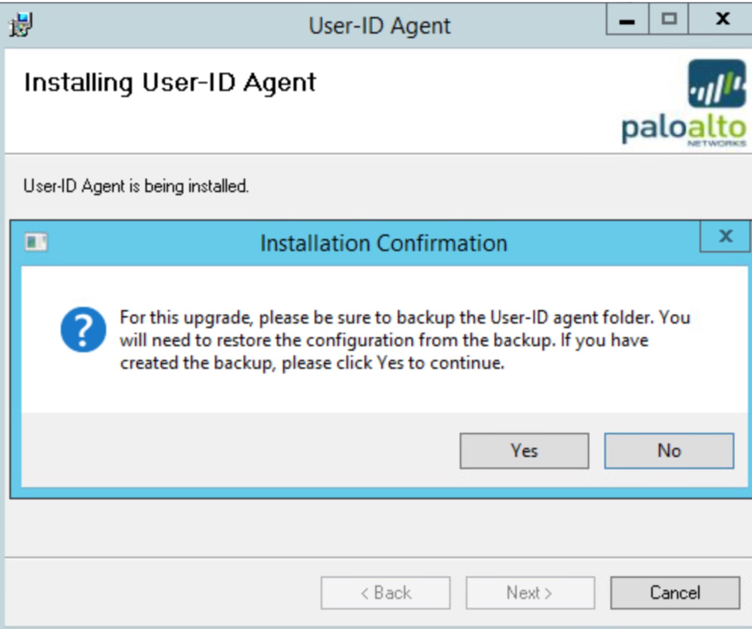 Installing User ID Agent