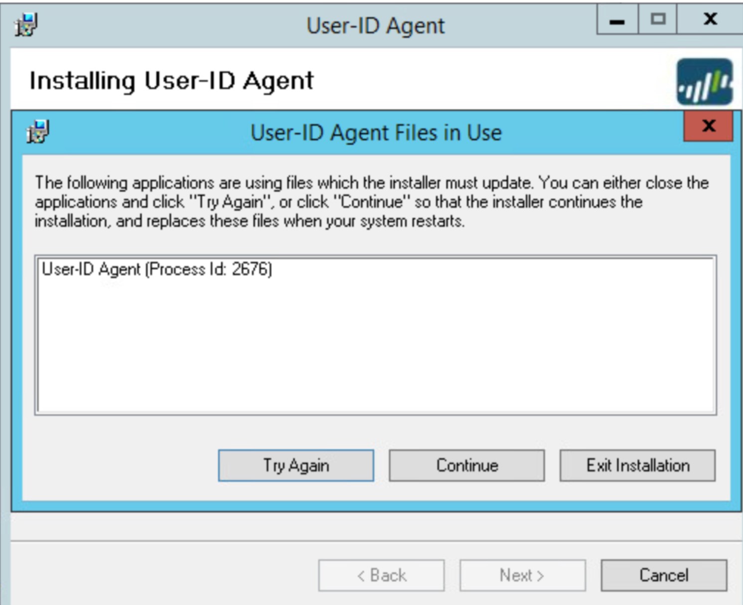 Note of Installing the UID Agent