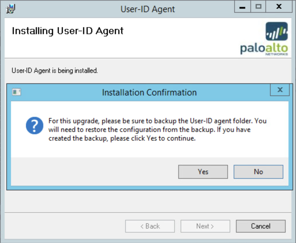 Installing User-ID Agent