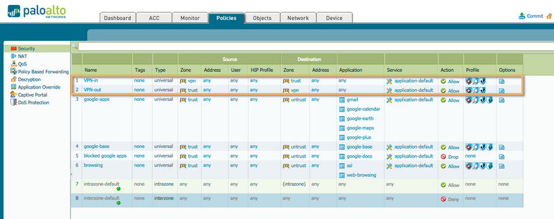politique de sécurité