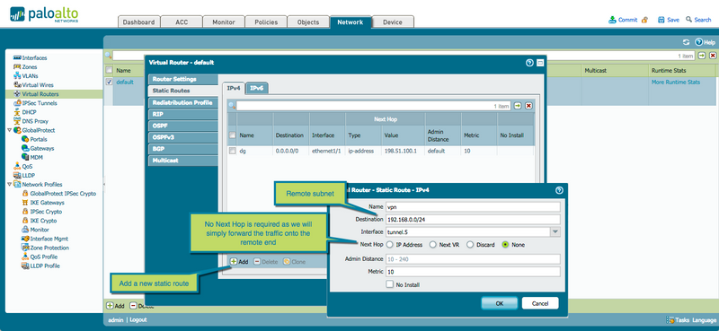 静的ルートルートベース