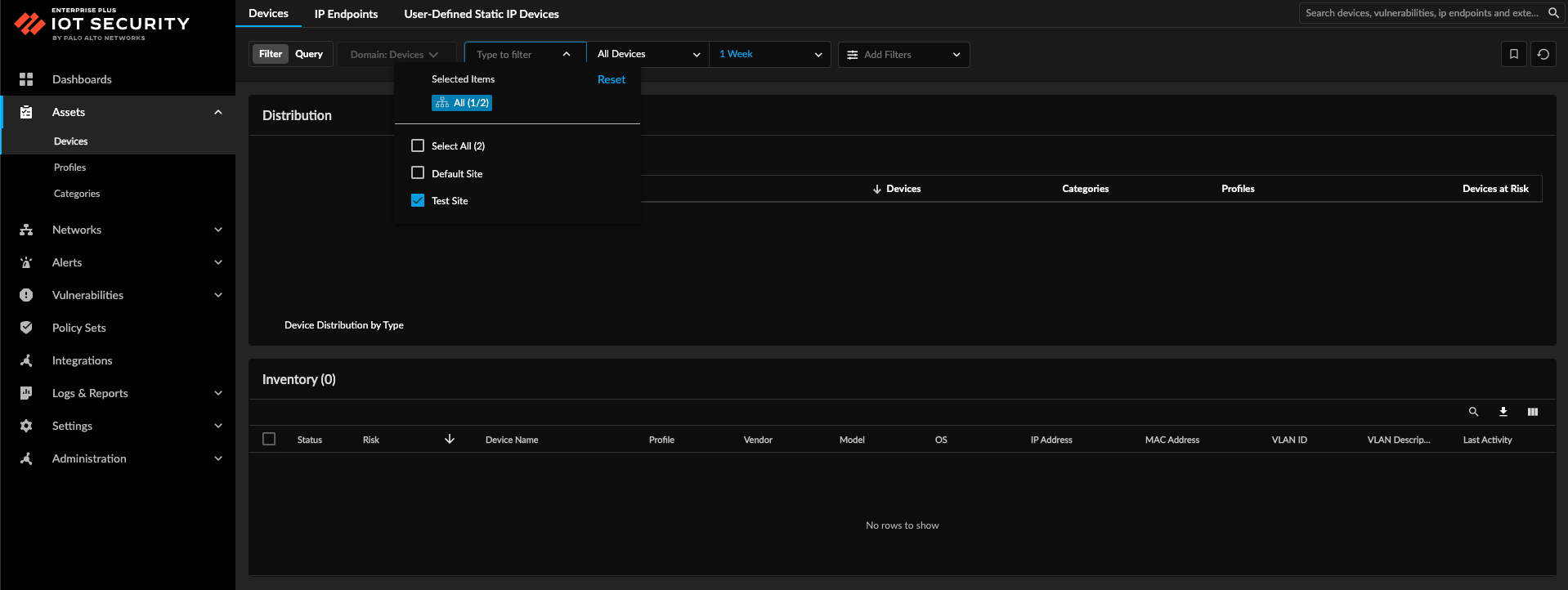 No device shown for the site