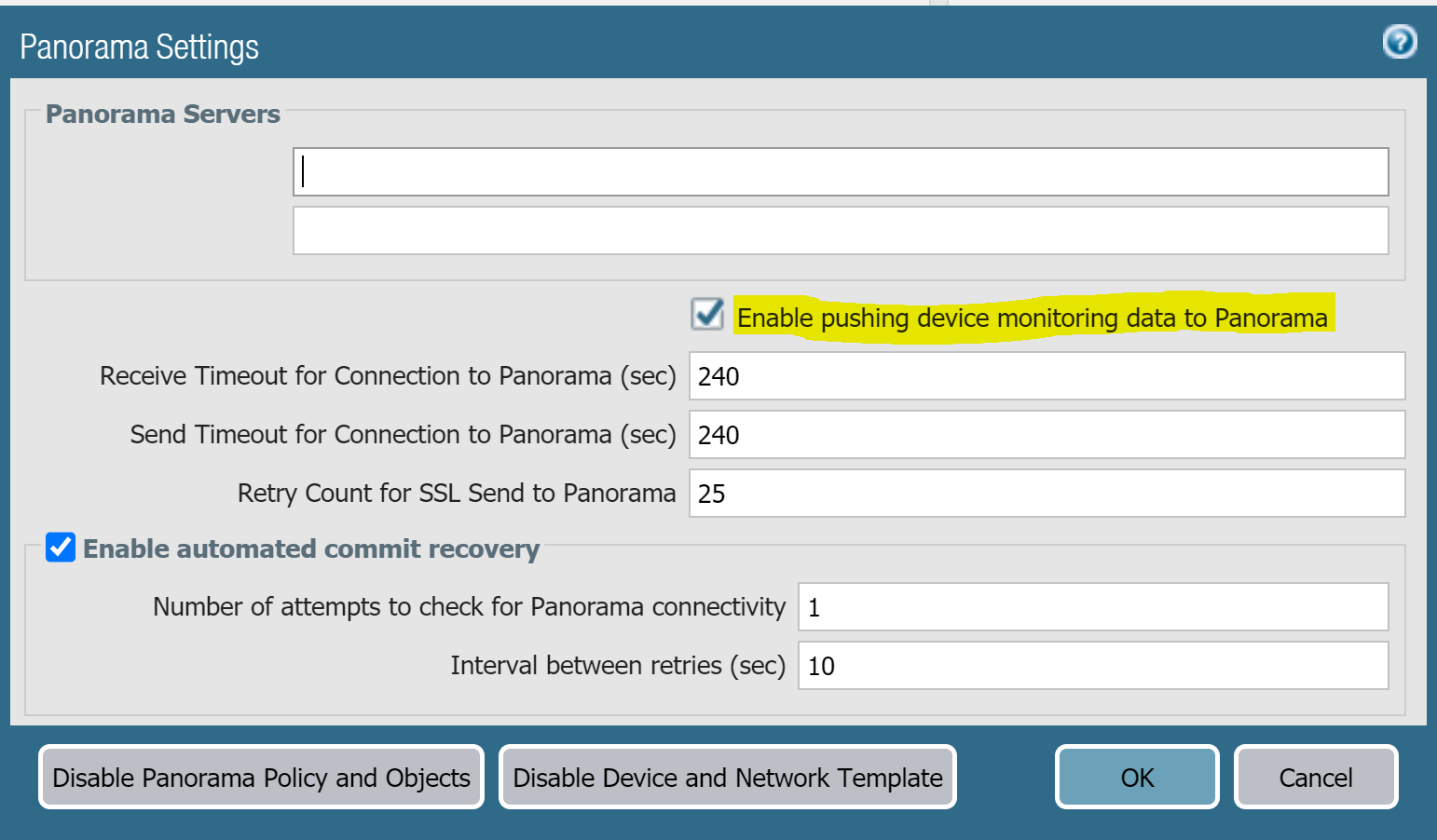 Config required on Firewall