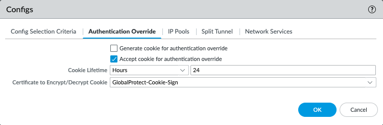 Gateway Auth Cookie