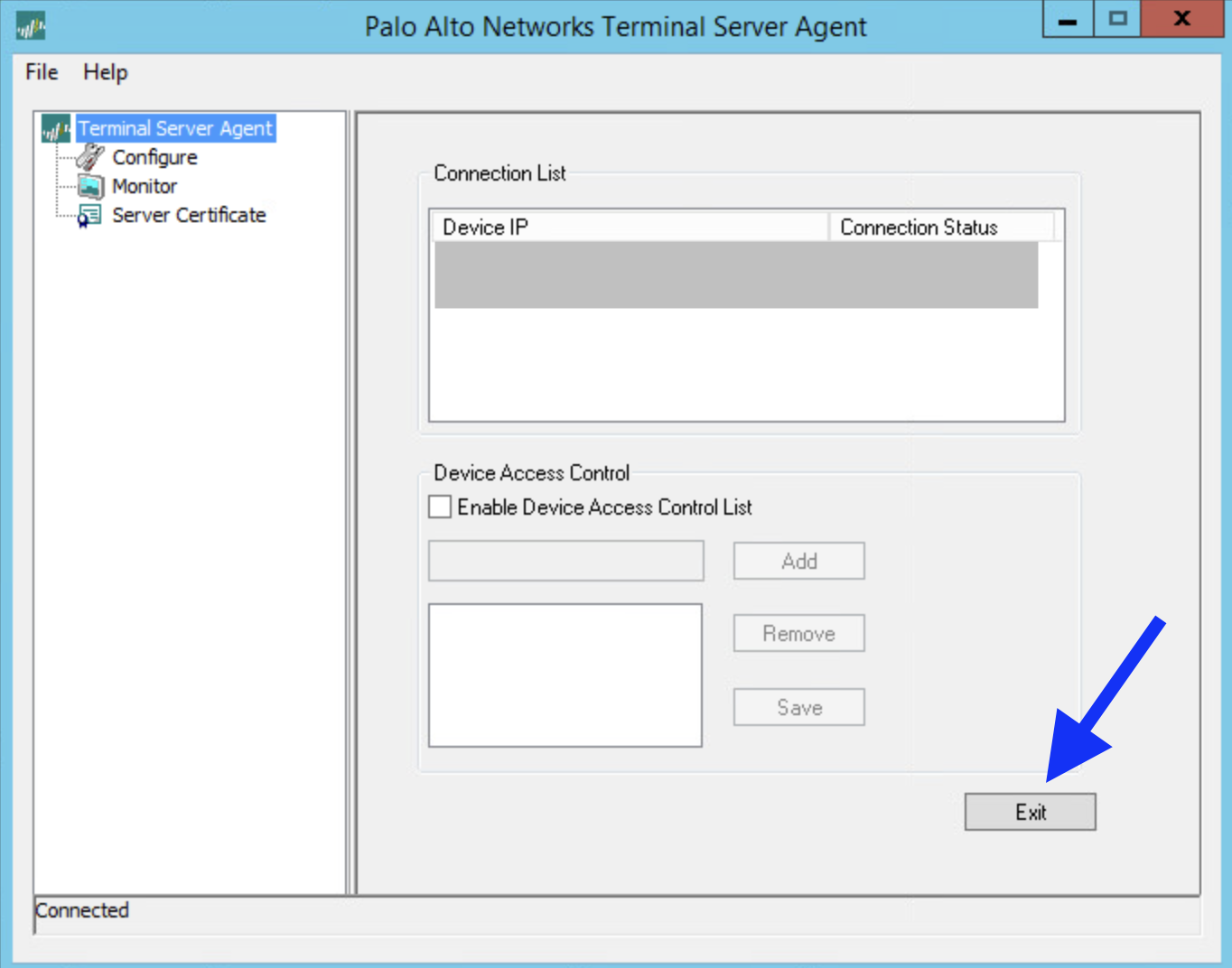 Terminal Server Agent