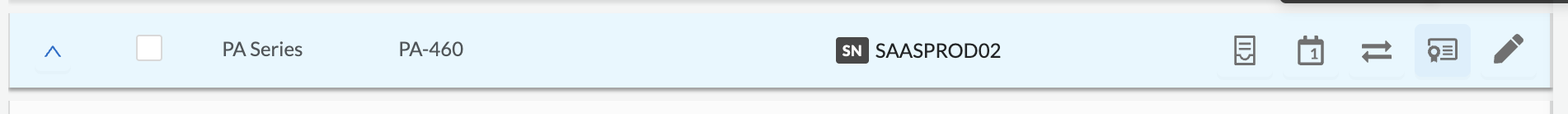 licenses and subscriptions page icon on right side of screen