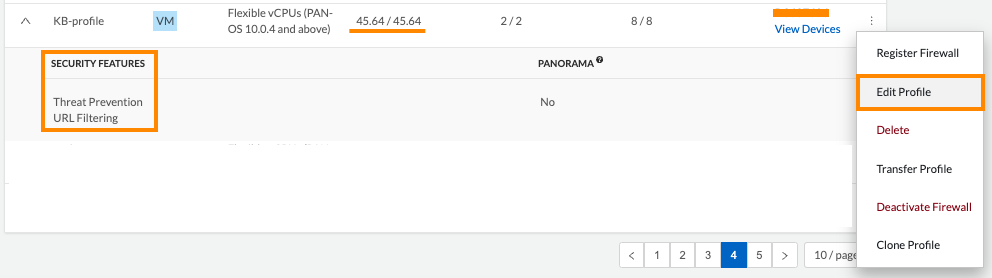 Find Deployment Profile