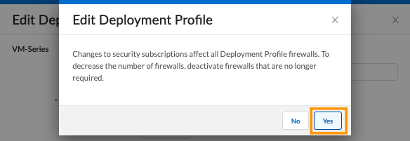 Confirm edit profile