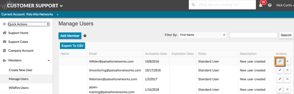 Imagen de usuario añadido